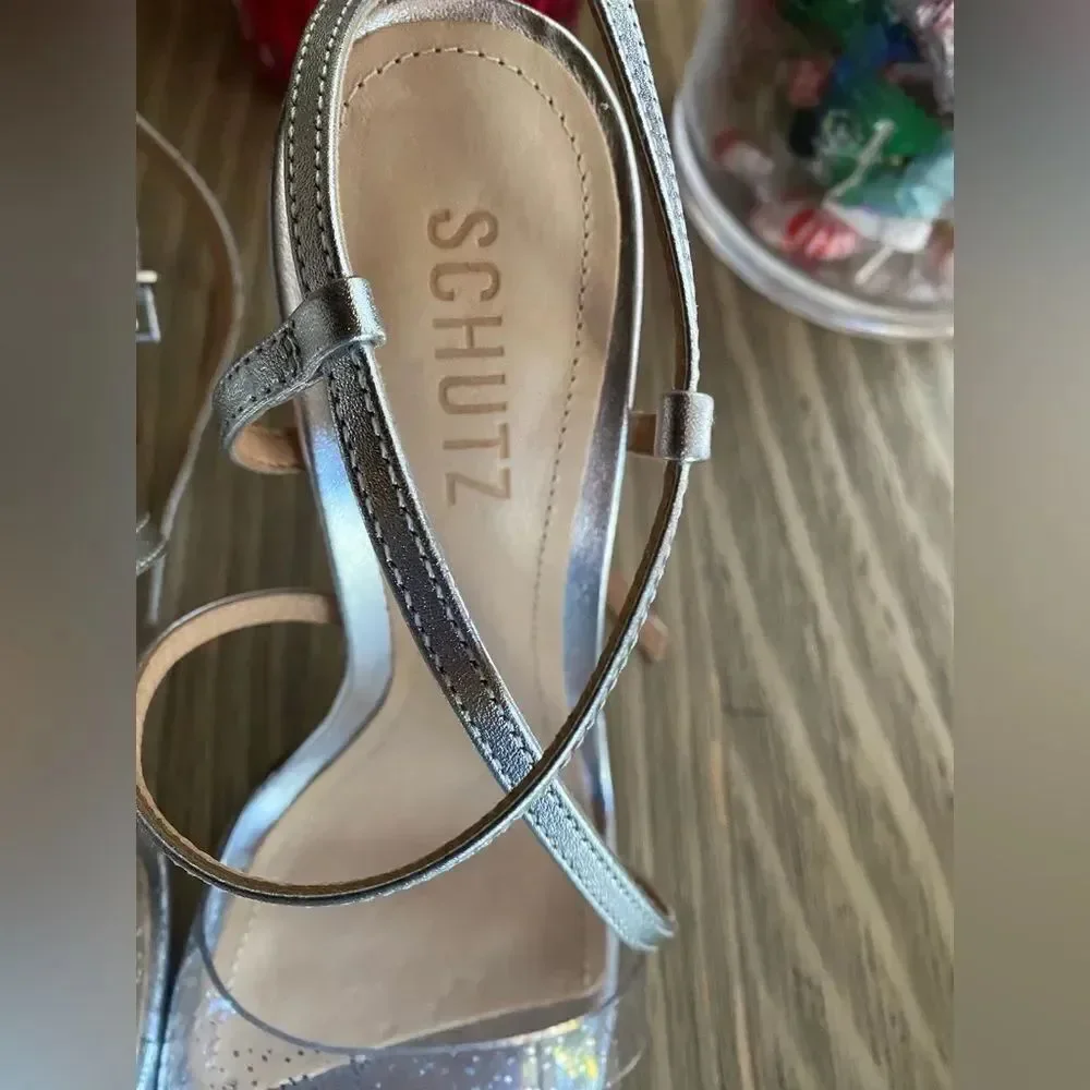 SCHUTZ chic metallic