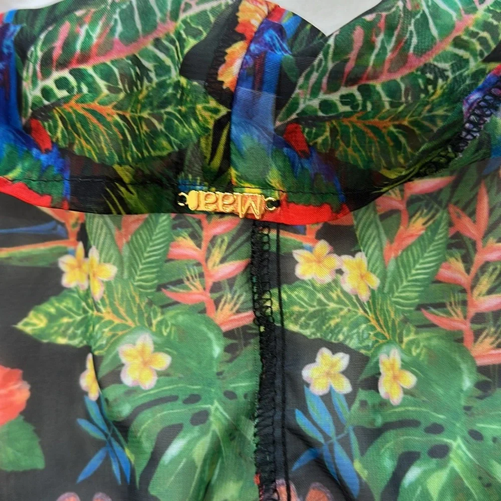 Tropical Floral Maar swimwear coverup