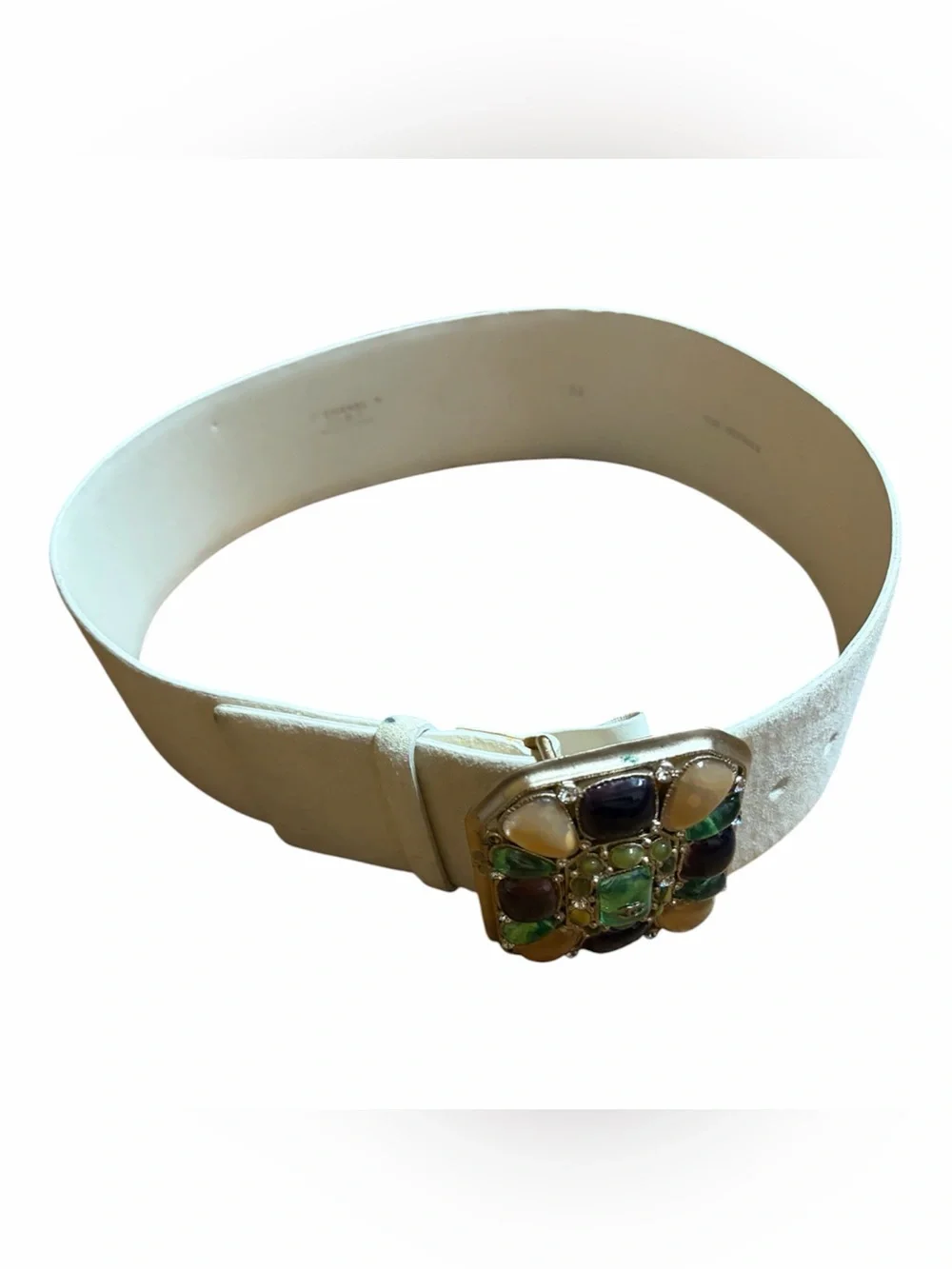 CHANEL leather belt