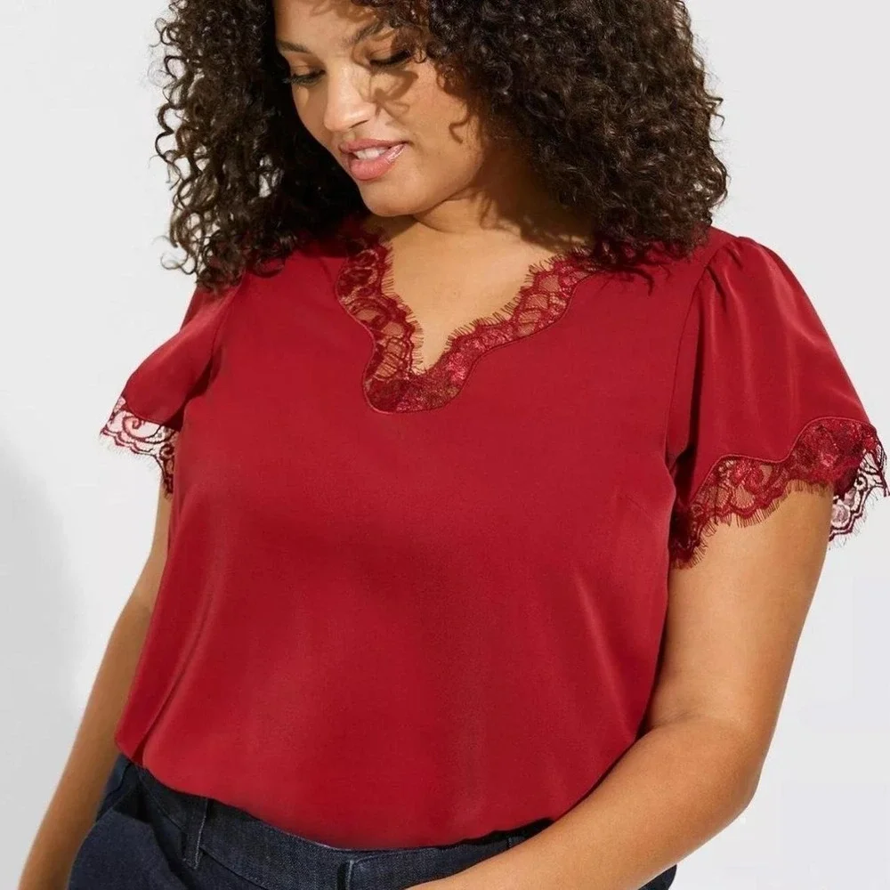 torrid deep red