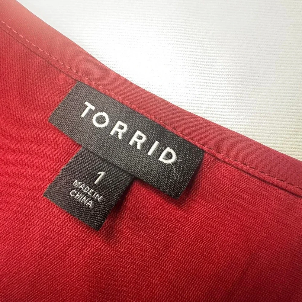 torrid deep red